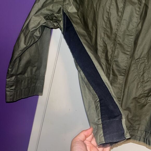 J Crew Cinched Swing Jacket Size XS Green - Picture 9 of 13